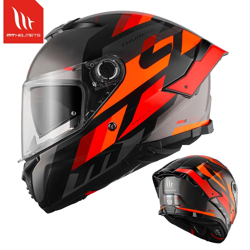 MT HELMETS Thunder 4 SV Drax B7 Blue Helmet Motorcycle Full Face Double  Lens Helmet Capacete De Moto Quality ECE DOT Approved - AliExpress
