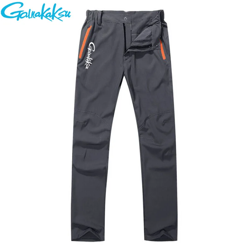 Men Summer Breathable Hiking Fishing Pants Quick Dry Outdoor Sport Pants  Elastic Thin Anti-UV Loose Outdoor Trousers Pants