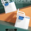 Bedside Commode Portable Squat Toilet Odor Sealed Potty Chair with Armrest Bedside Toilet Portable Commode Toilet for Seniors 6