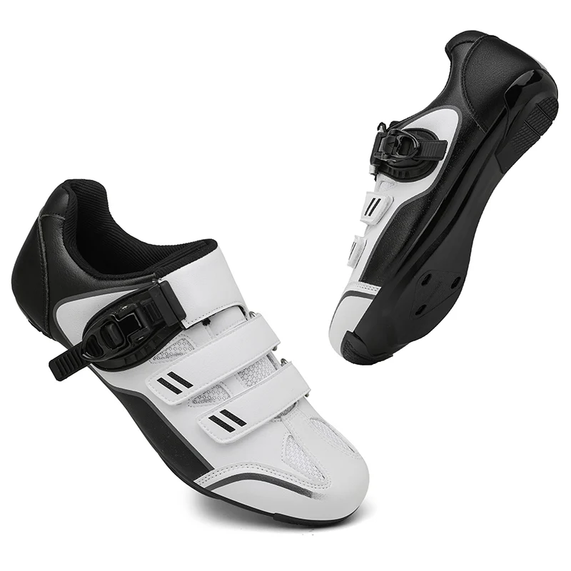 Luxury Brand Unisex Large Size 36-48 Cycling Sport Shoes Orange Men Bicycle Training Sneakers Unisex MTB Road Bike Shoes cycling shoes