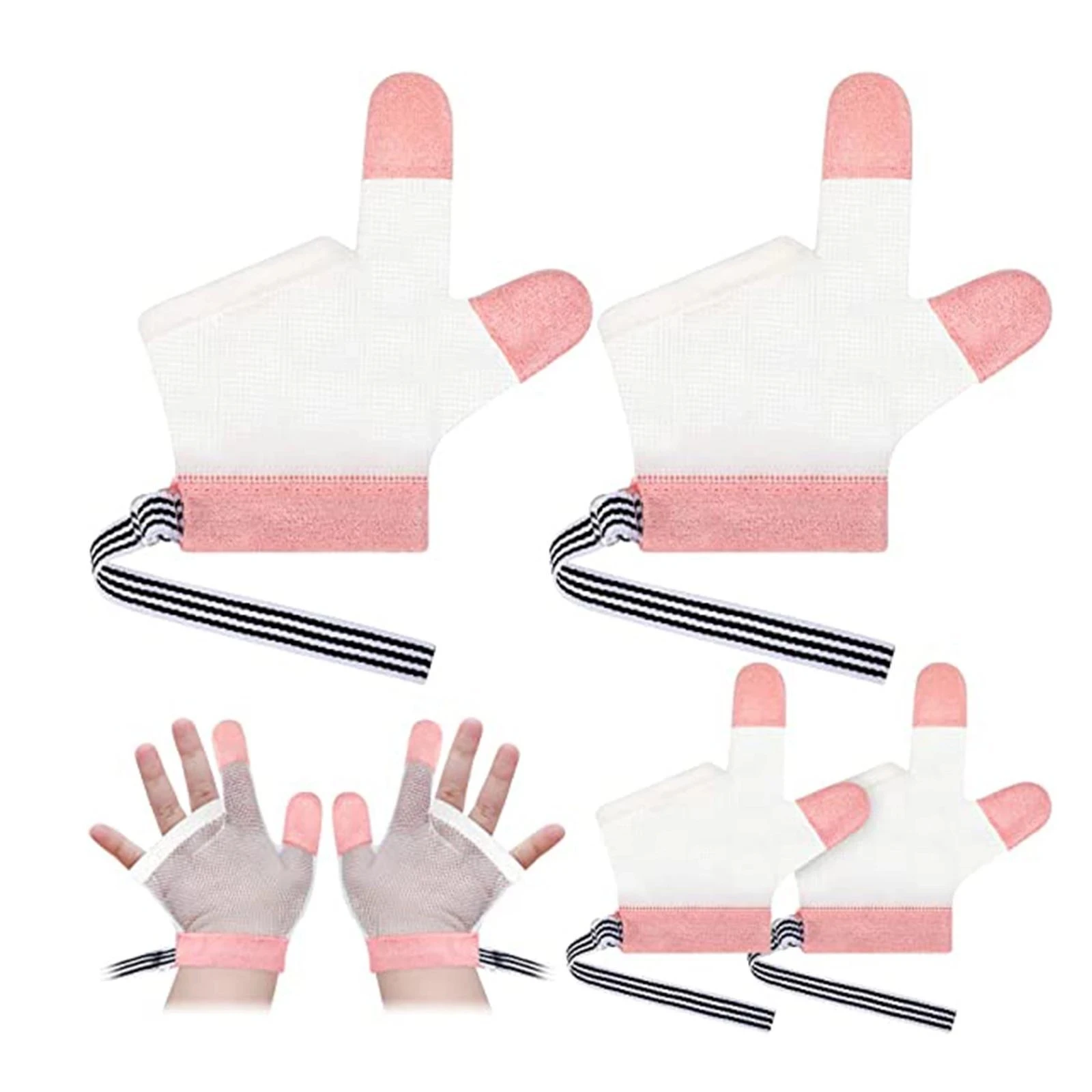 Baby Mittens 1 Pair Infant Children Anti Biting Eat Hand Protection Gloves Prevent Baby Fingers Sucking Nails Harmless Suit