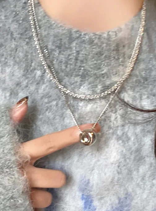 

viviennes Empress Dowager Punk Light Luxury Women Accessories Women Luxury Pendant Necklace Fashion 925 Sterling Silver Jewelry