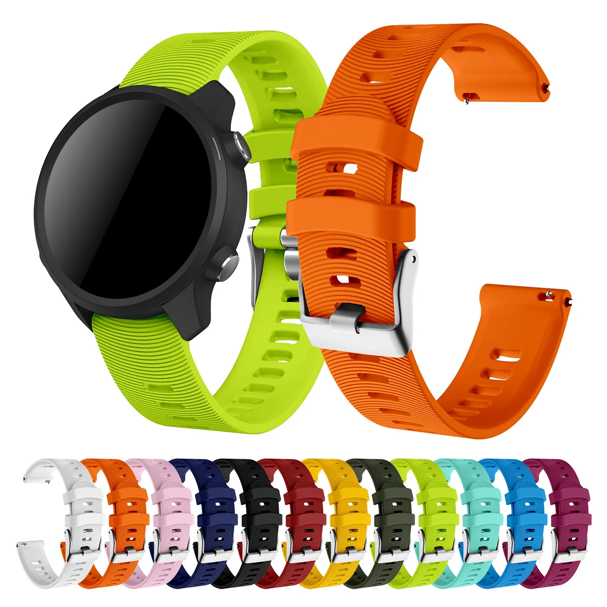 Versatile Music Smart Watch Band - 20MM Unisex Bracelet Wrist Strap