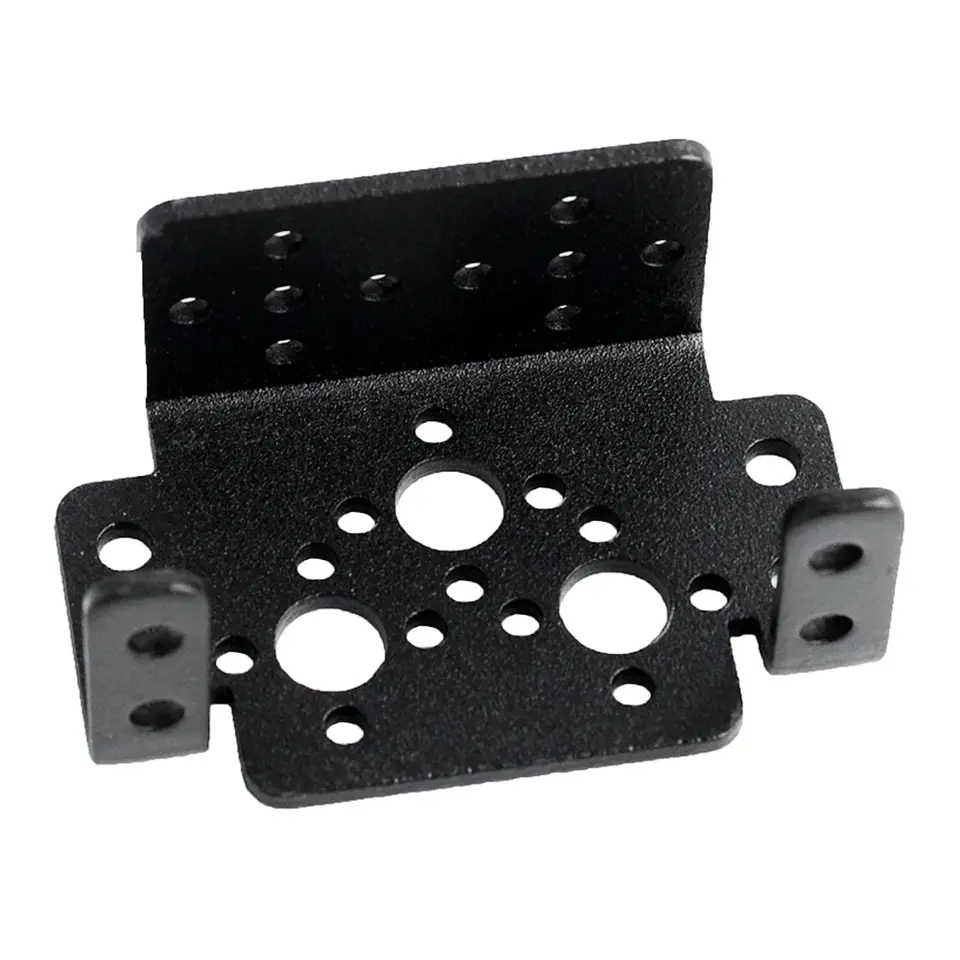 1/2/4/10 PCS Multi Servo Bracket for MG995 MG996R Universal Aluminum Multifunction Servo Bracket Robot Steering Gear Bracket image 5