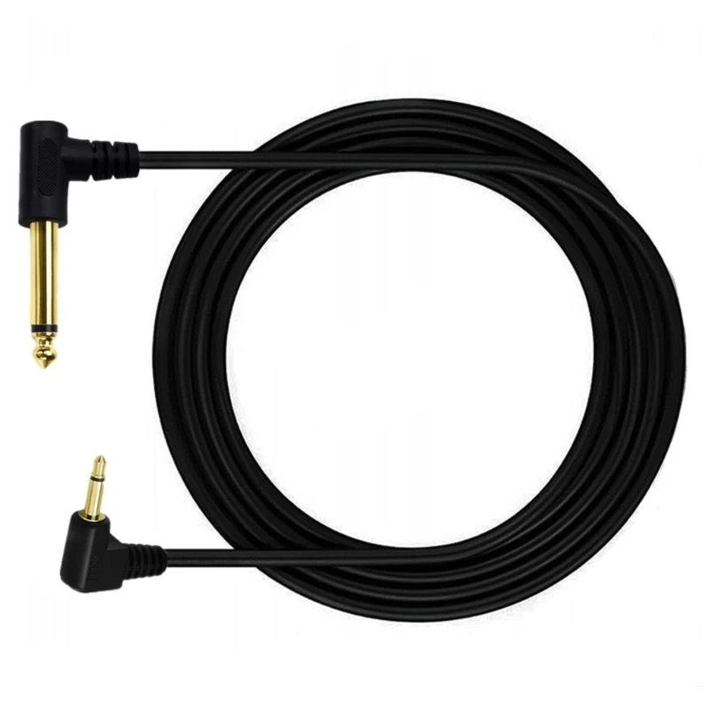 Adaptateur de câble Aux Jack 6.5 à 3.5 pour amplificateur de guitare h