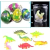 4PCS/Set Hatching Eggs Dinosaur Water Grow Novelty Magic Egg Dinosaur Toy Science Kits Educational Toys for Kids Gifts Dino Egg 2