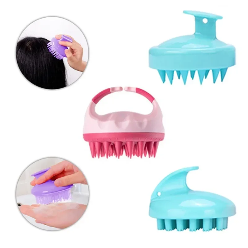 

Wanmei Salon Silicone Shampoo, Detachable Massage Comb Brush, Household Scalp Cleaning, Airbag Shampoo Brush, Hair Beauty