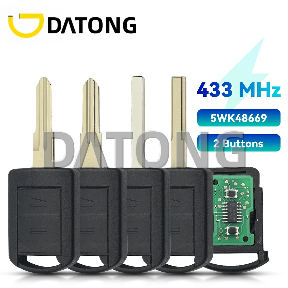 

Пульт дистанционного управления Datong 5WK48669, 433,9 МГц, 434 МГц, 2 кнопки