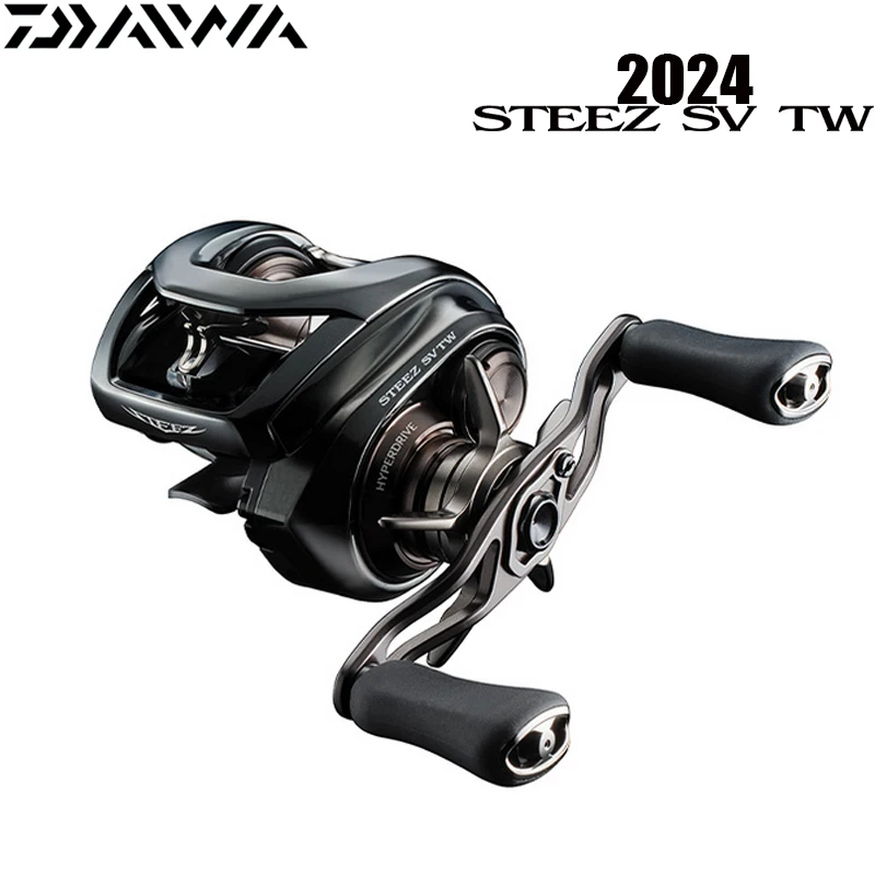 

2024 NEW Original DAIWA STEEZ SV TW 100 100L 100H 100HL100XH 100XHL Left or Right Hand Baitcasting Reel Fishing Wheel