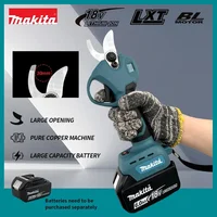 Sécateur électrique sans fil Makita, outil de jardinage, coupe-branches, ciseaux de jardinage électriques sans fil, pour arbres fruitiers, compatible avec Makita 18V 1
