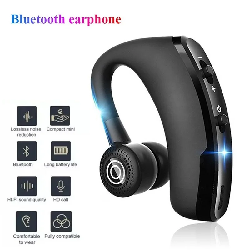 Waterproof Sport Bluetooth Earphones with Noise Reduction and HD Mic