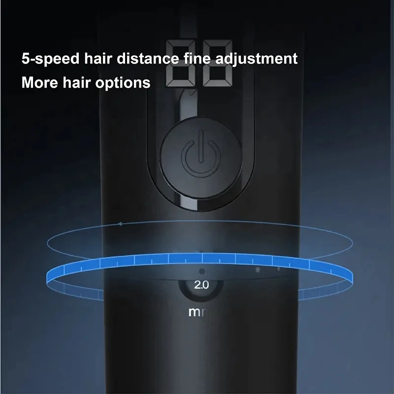 Xiaomi Mijia Hair Clipper Professional Hair Cutting Machine Hair Beard Trimmer For Men Electric Shaving Chargeable LF1 5