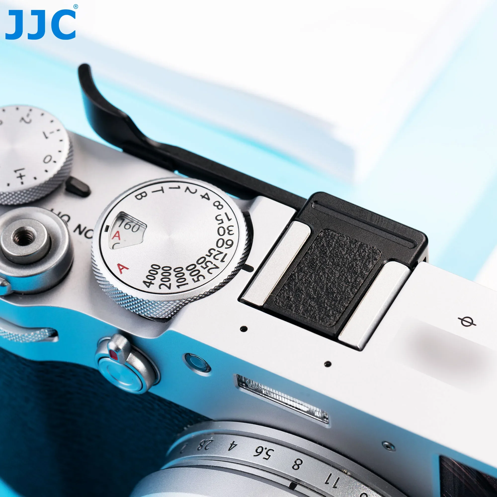 Jjc Fujifilm X100Vi Thumb Grip Deluxe Metal Thumb Up Grip Per Fujifilm X100Vi Fuji X-E4 X-E3 X100V X100F X100T Thumb Rest Suppor