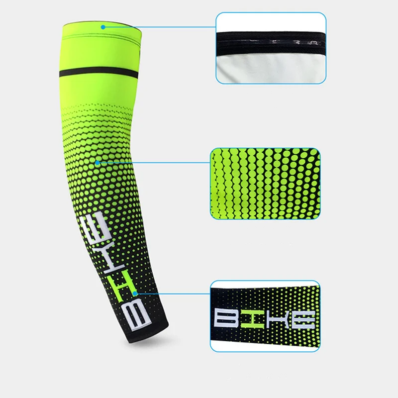 Cycling Sun Protection Sleeve UV Resistant Breathable Ice Silk Material for Fishing Mountaineering Basketball Arm Guard