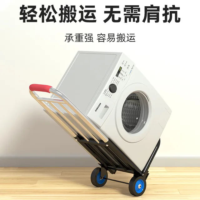 Hordozható Húzó Rakománykocsi Összecsukható Poggyászautó Nehéz King Hand Kocsi Szállítás Bevásárló Pótkocsi - Image 2