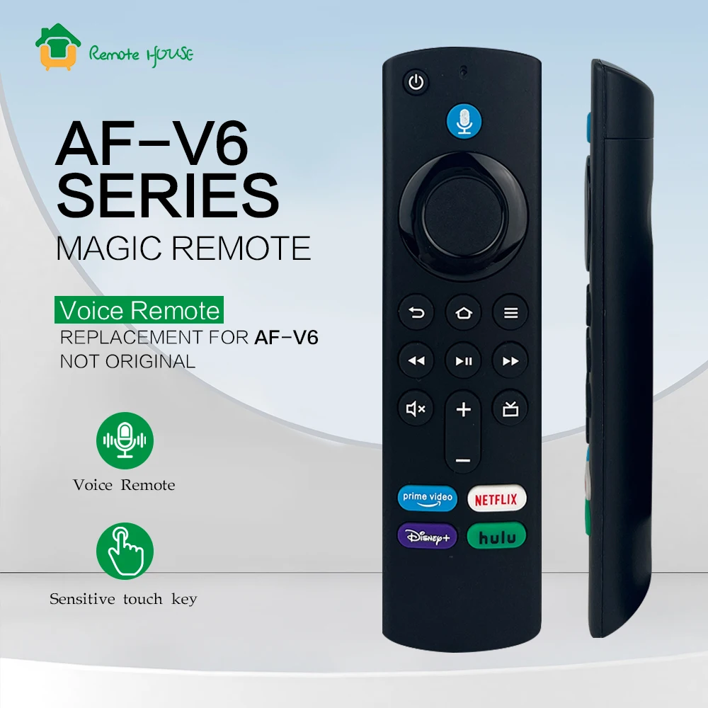 Telecomando Vocale Sostitutivo Per Fire Tv Stick 4K Max 3Rd Gen Stick Lite Cube Smart Tv Controller