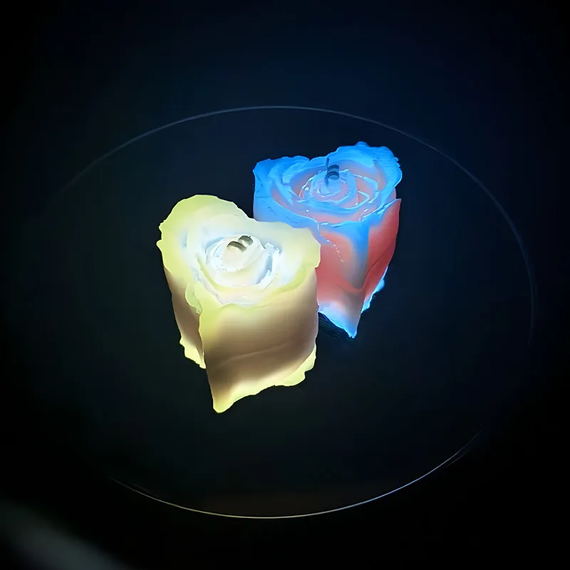 Sexy Luminous Low Temperature Candles Gilding40DegreesmPeony Rose Aromatherapy Wax Drip Adult Sex Training Props