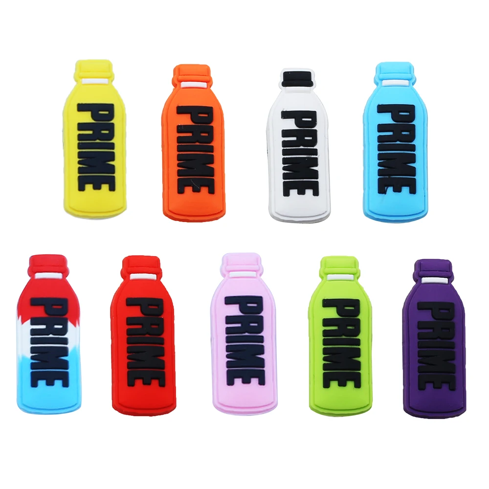 

Hot Sell Beverage series PVC Charms Paws Shoe Clips Decorations Croc Pins for Sneakers Fishbone Shoe Accessories Childre Gift