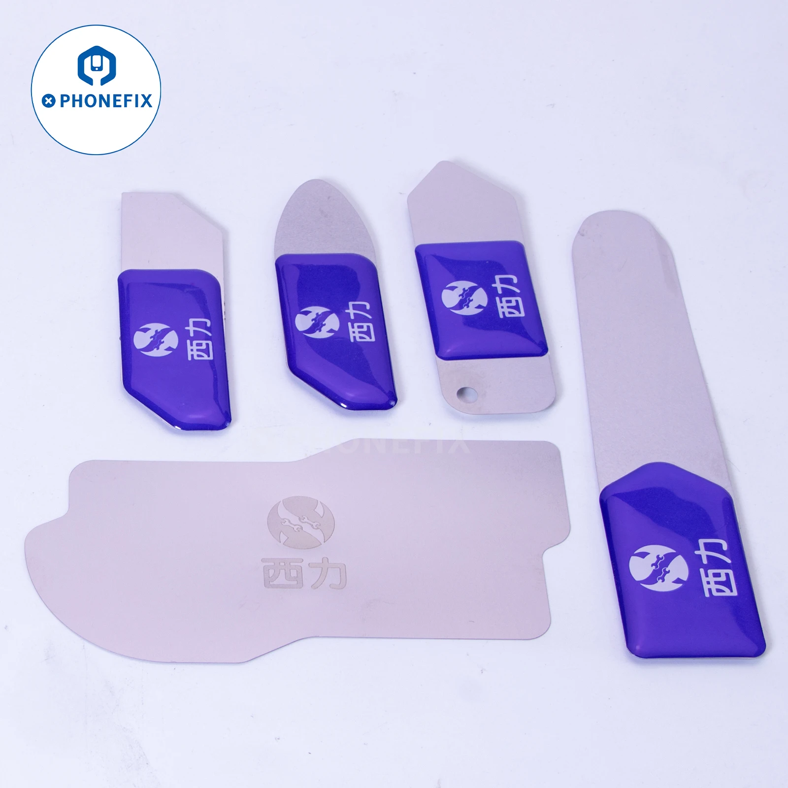 

XILI Multipurpose Disassembly Piece Ultra Thin Steel Sheet Split Screen Remove Chip Adhesive Glue Glass Back Cover Open Tools