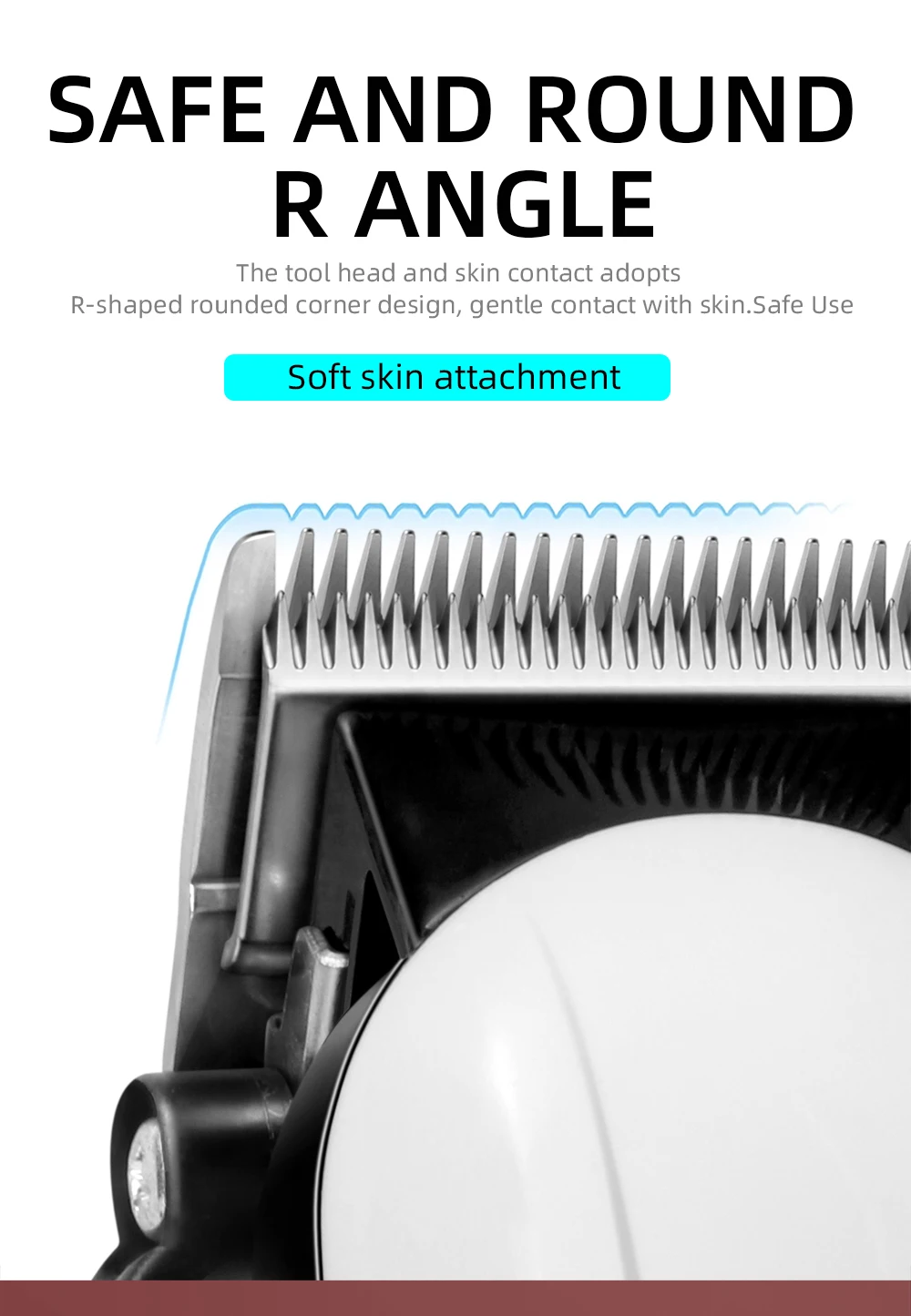 KIKIDO Profesjonalna maszynka do strzyżenia Hine Akumulatorowa maszynka do strzyżenia fryzjerskiego z bezprzewodową maszynką do strzyżenia włosów LCD dla mężczyzn KK-809A_voghion.com