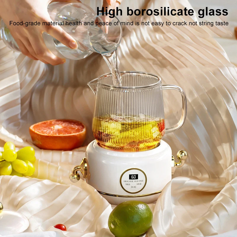 600ml Electric Kettle Tea Pot Health Preserving Pot Boiled Water