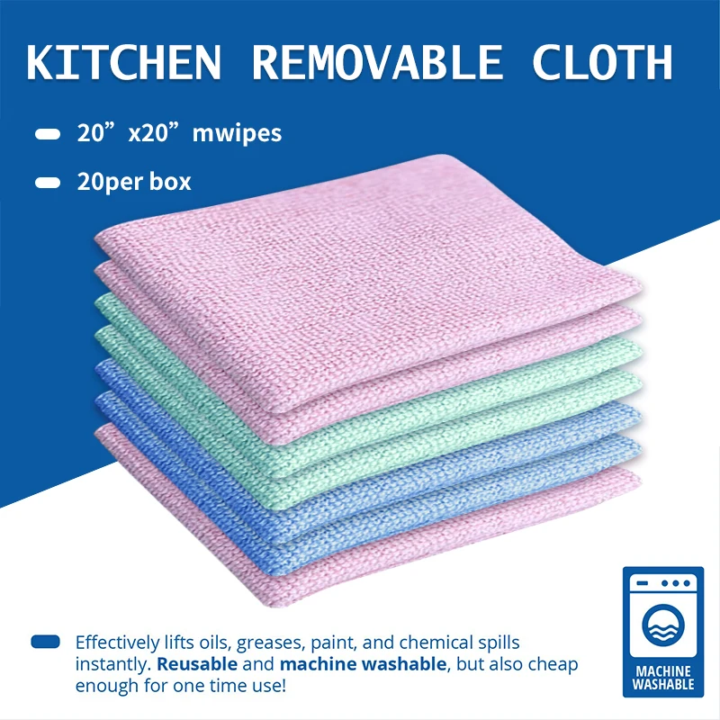 KitchenDishTowelAbsorbsWaterandDoesNotShedHairDisposable