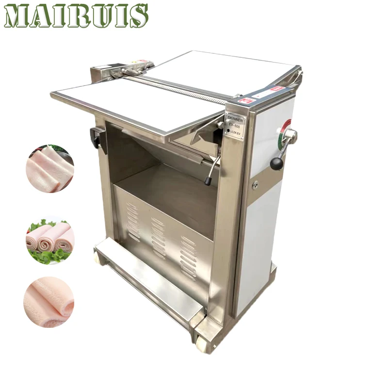 

Automatic Stainless Steel Pig Pork Skin Peeling Removing Machine 750W