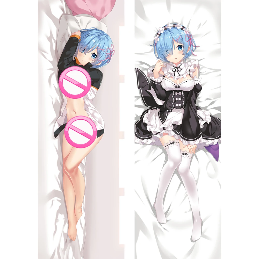 

Re:life In A Different World From Zero Rem Dakimakura Double Side Printed Anime Body Pillow Custom Soft Bedding Pillow Case