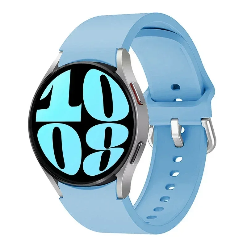 Sleek 20mm Silicone Watch Strap - Premium Wristband