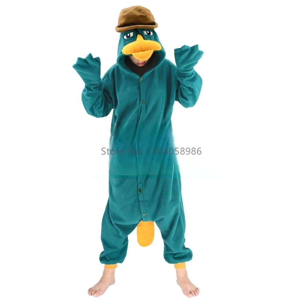 Animal Kigurumi Costume Halloween Onesie Duck for Women Men Adult Kids Pyjamas Cartoon Pajama Cosplay Party Homewear kigurumi pajamas onesies,cosplay pajamas onesies,flannel pajamas onesies
