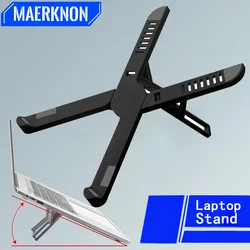 Portable Laptop Stand Notebook Support Computer Bracket Macbook Air Pro Holder Accessories Foldable Lap Top Base tablet Holder