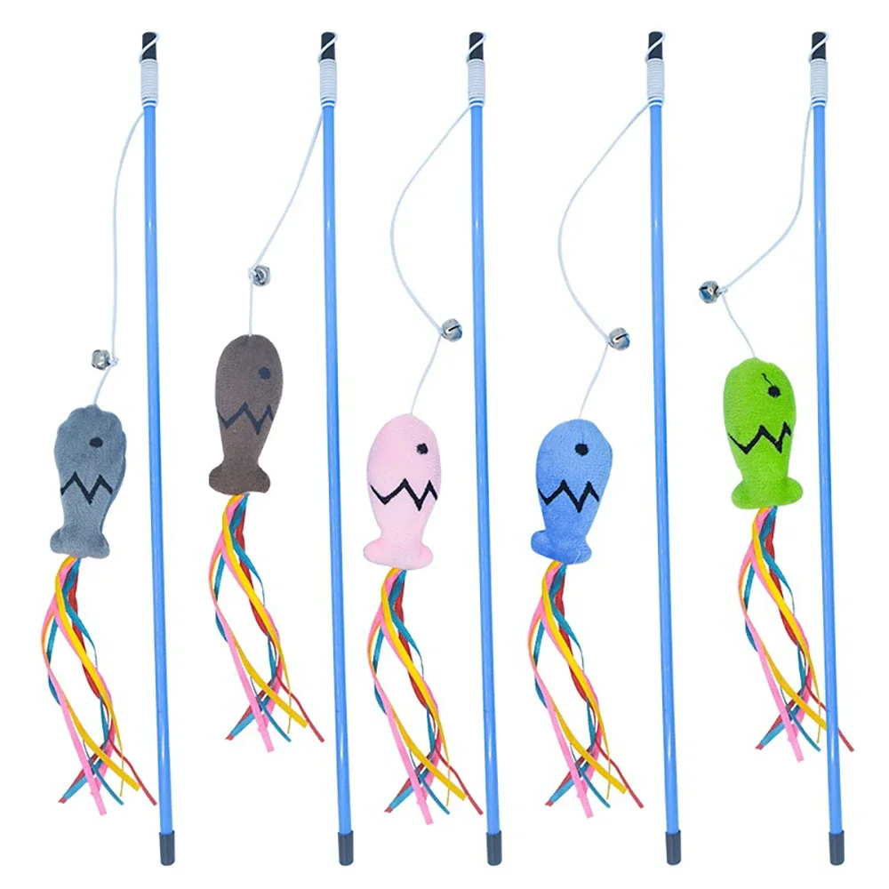 

1 шт., дневная забавная цветная мята, кисточка с колокольчиком, игрушка-палочка для котят, игрушечная палочка для игр, товары для домашних животных