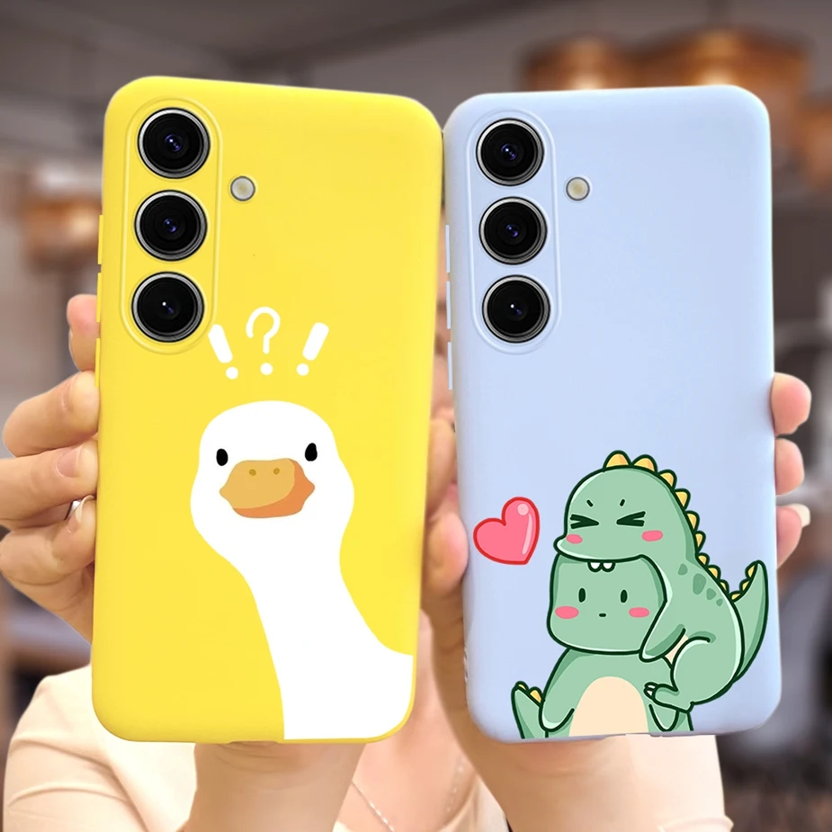 Cute Fashion Cartoon Soft Silicone Bumper Phone Case