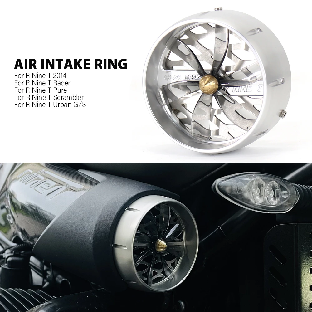 Motorcycle Air Intake Cover Air Intake Filter Cover Black Gold Silver