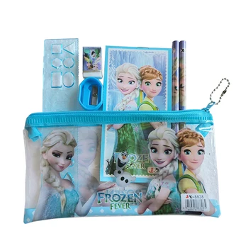 Disney Frozen pencil case set forniture scolastiche per bambini set di cancelleria cartoon boys girls pencil case set di matite 1