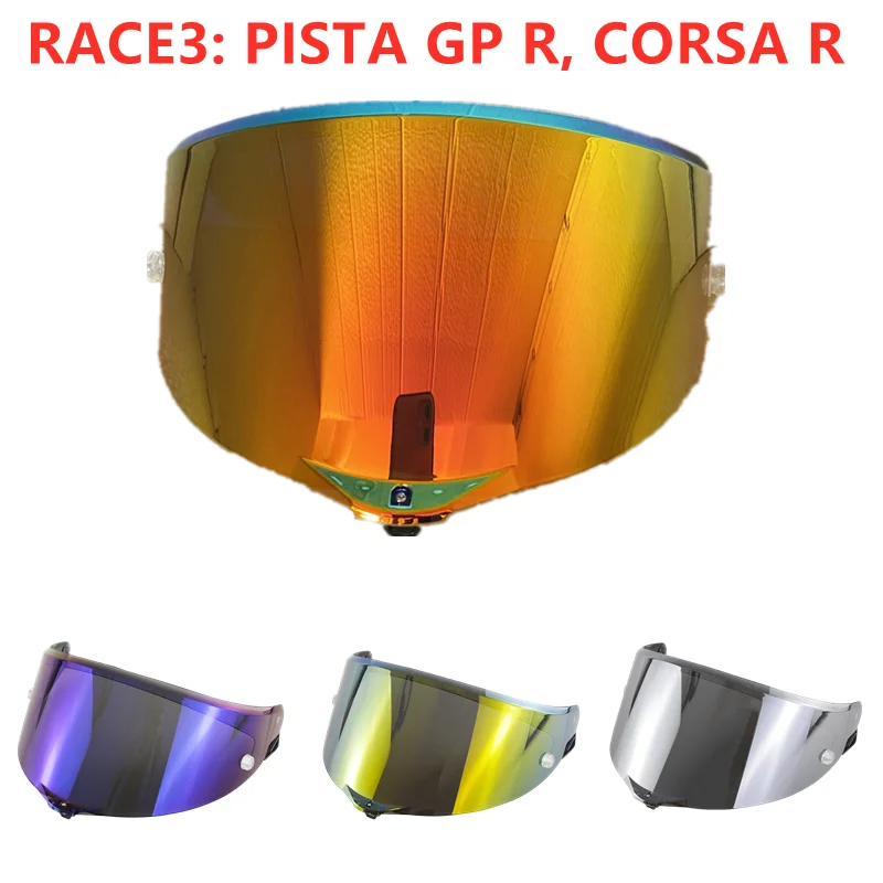 Мотоциклетный шлем козырек для AGV PISTA GP R &amp Corsa Солнцезащитный УФ Защита Гонки 3