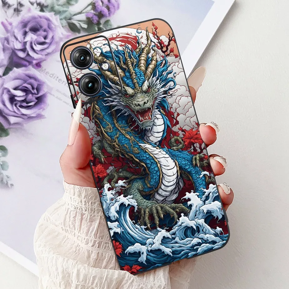 New Fashion Painted Soft Silicone Phone Case - Artistic Design Cover