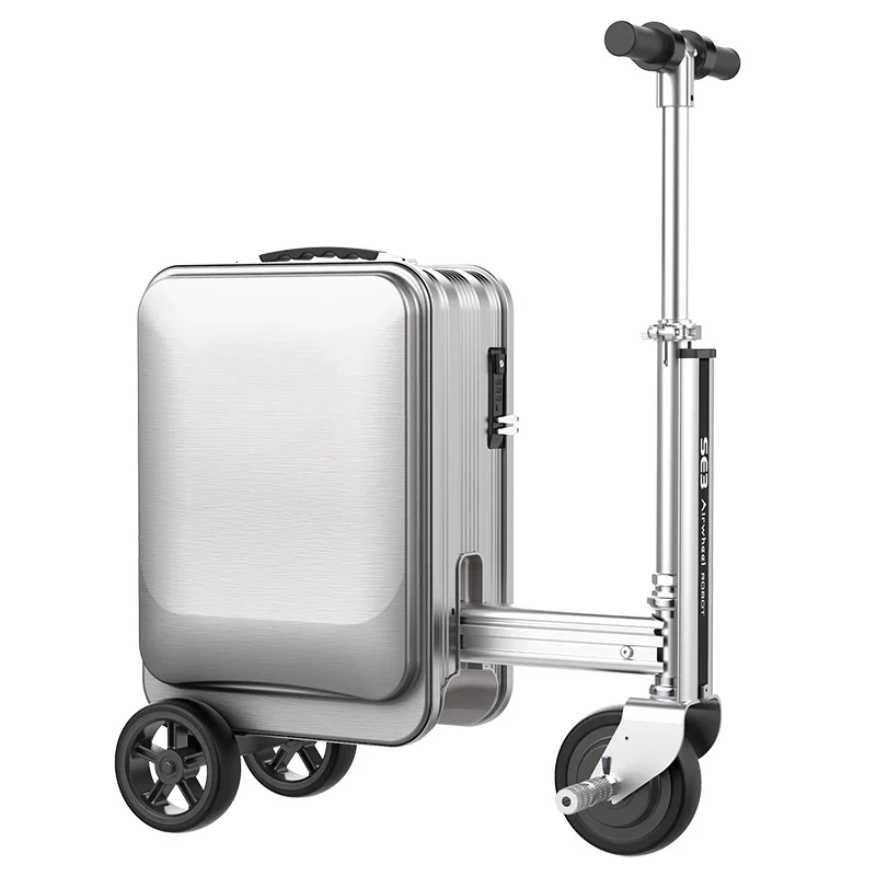 

for SE3S Smart Motorized Riding Scooter Suitcase Vintage Electric Scooter Luggage High quality Cabin Size 20 Inch Hot Sale