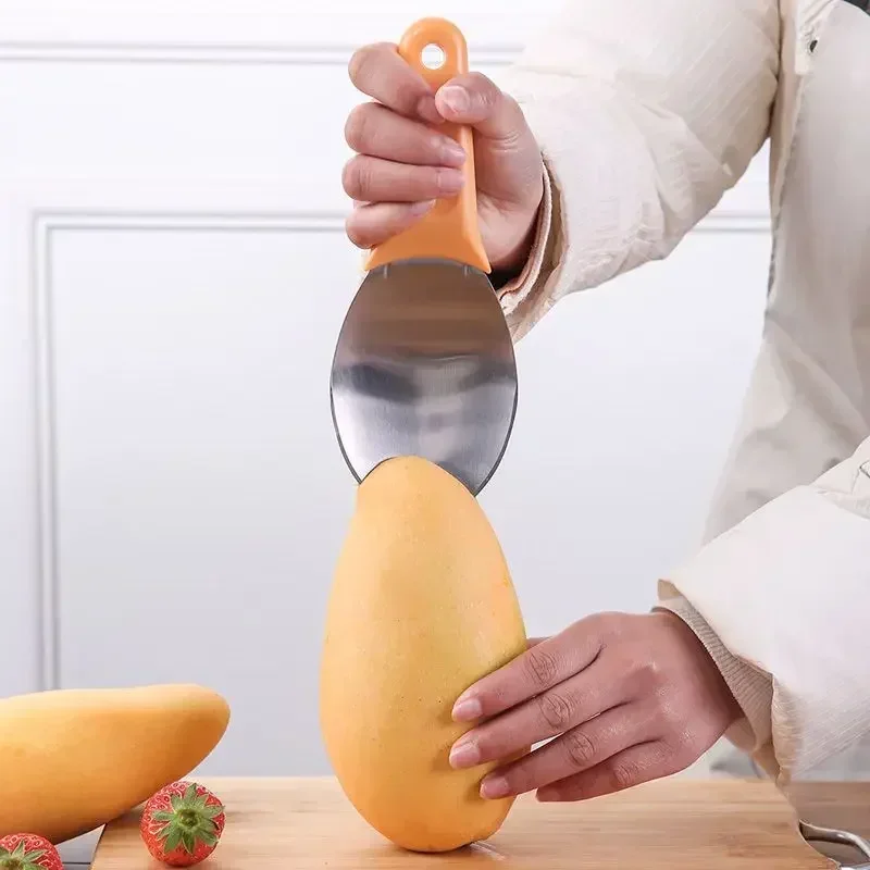 Mango Knife Cutting Granule Tool Multi-function Peeling Mango Peeling Separator Knife Digging Spoon Gadget