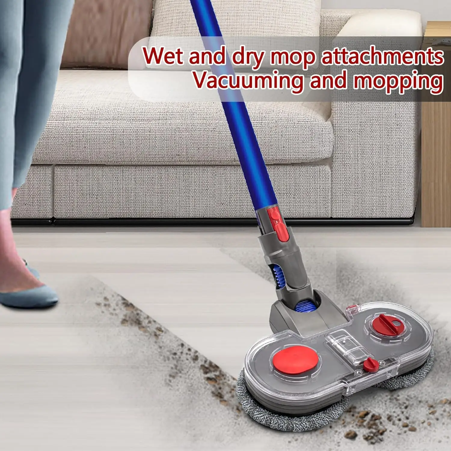 مجموعة رؤوس تنظيف كهربائية متوافقة مع أجهزة دايسون...