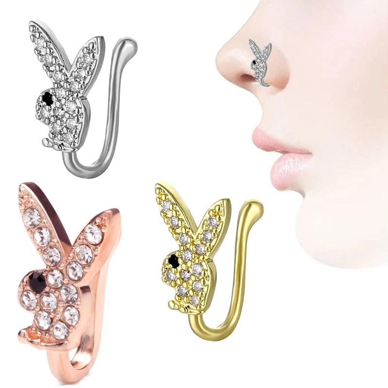 Playboy Bunny Septum Ring stickhealthcare.co.uk