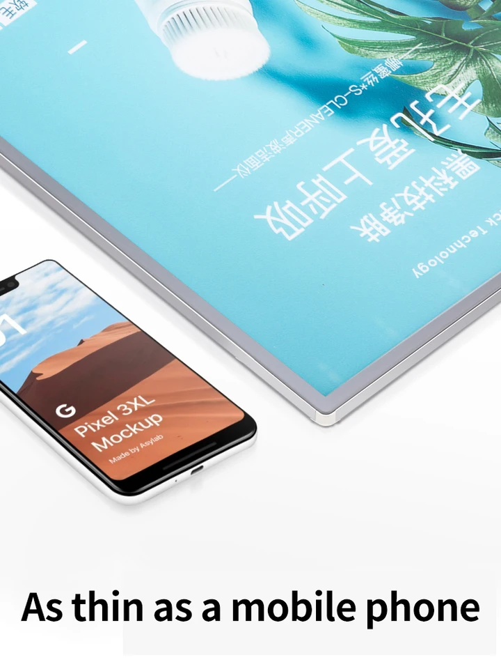 A3 LED 조명 광고 박스 메뉴 LED 디스플레이 라이트 박스, 0.9cm 초박형 보드, 교환 가능한 내부 포스터, 쉽게 HD 매직 도구