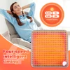 Electric Heating Pad Foot Warmer Soft Plush Washable Portable Winter Heater Thermal Blanket Hand Foot Warming Mat For Bed Sofa 5