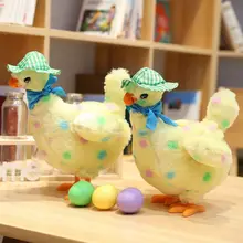

Plush toys laying hens will lay eggs hens funny and amusing electric plush toys can sing and dance dolls toys for children