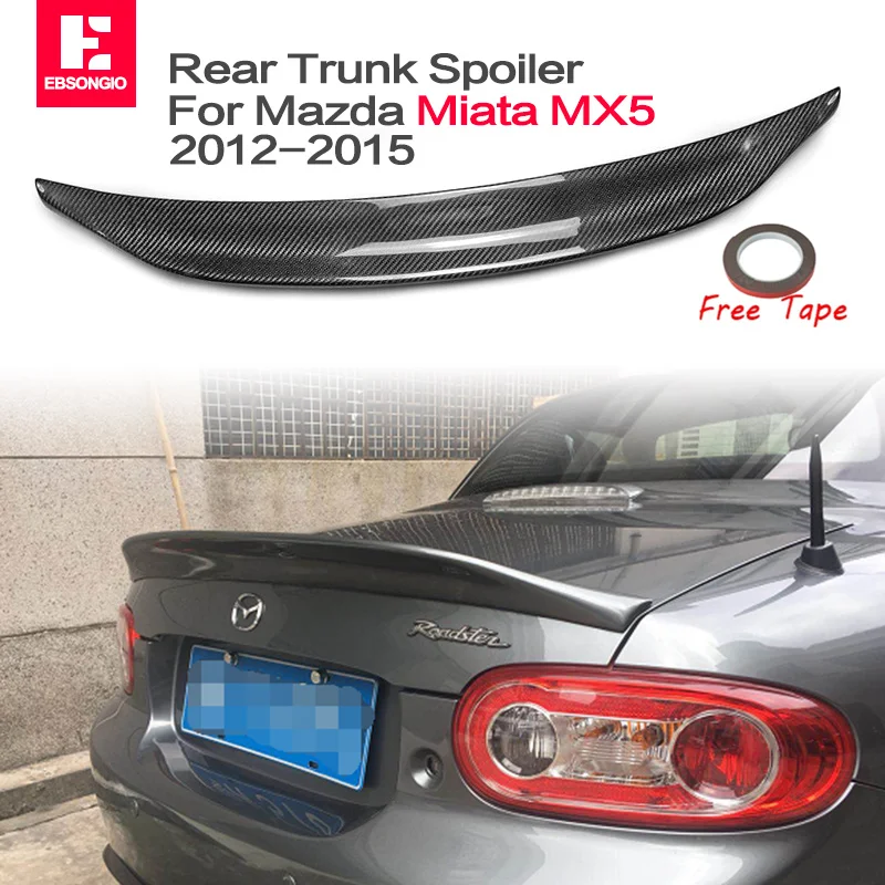 For Mazda Mx5 Roaster Miata Nc Tp Style 2009 To 2015 Real Carbon Fiber