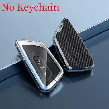 Lega TPU Car Remote Key Case Cover Shell Fob per VW Volkswagen Golf 8 2020 Skoda Octavia A8 2021 SEAT Leon MK4 accessori - Lega TPU Car Remote Key Case Cover Shell Fob per VW Volkswagen Golf 8 2020