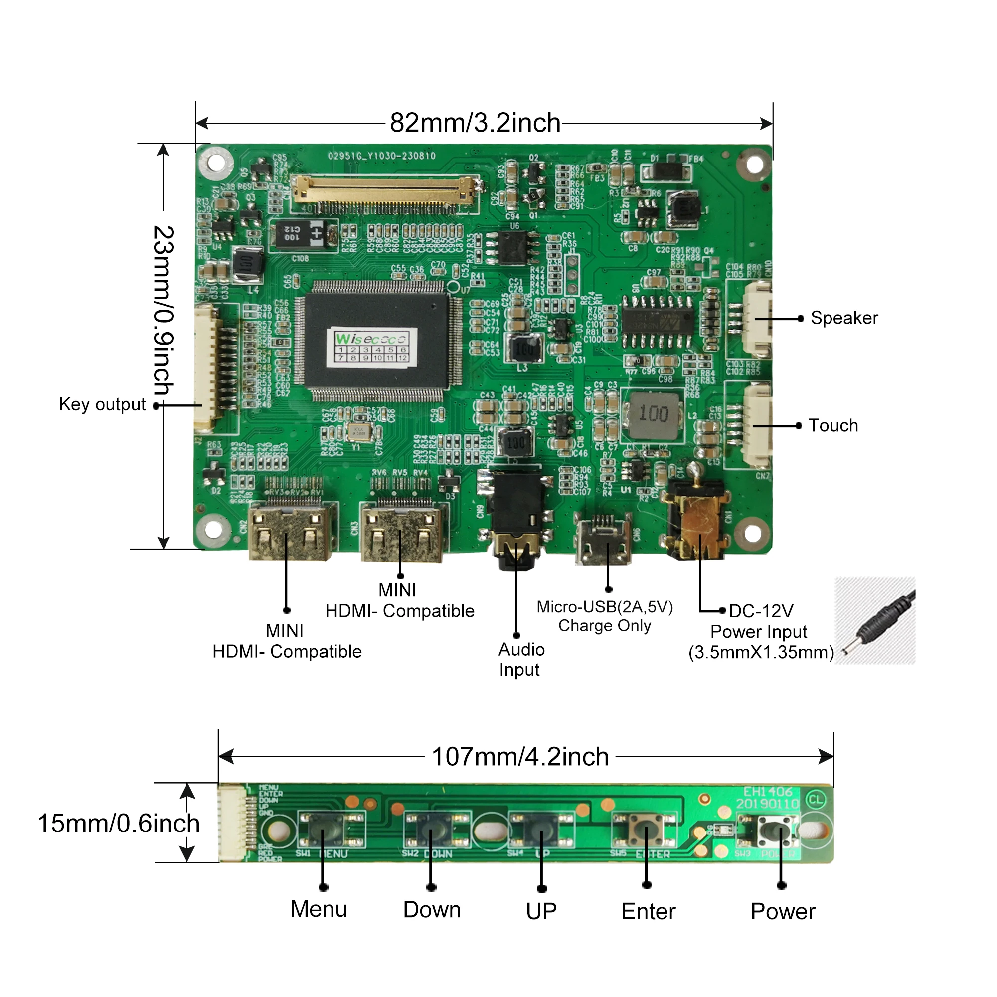 Рисунок 4 - Сенсорный гибкий ЖК-монитор Wisecoco