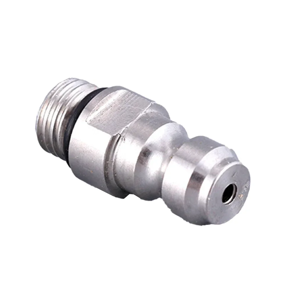 8mm M8x1 Universal Male Thread Stainless Steel Quick-Disconnect Plug Adapter Convert 8mm Female Connectors To M8 Male Threads