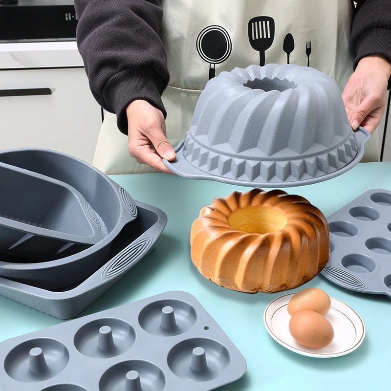4 Mini Teglie Per Pane In Silicone | Stampi Da Forno Per Friggitrice Ad Aria
