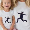 Manga Japanese Anime Jujutsu Kaisen Gojo Satoru Anime  Cartoon Funny Print T-shirt Kids Summer O-Neck Tops Boys & Girls Tshirt 1